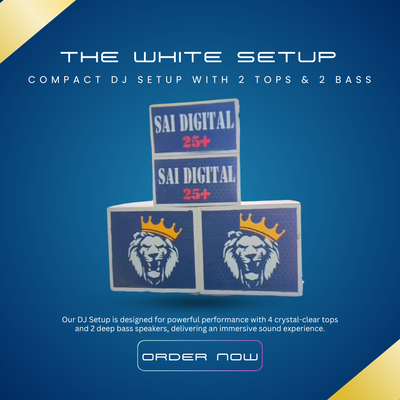 THE WHITE SETUP - 2 TOP 2 BASS