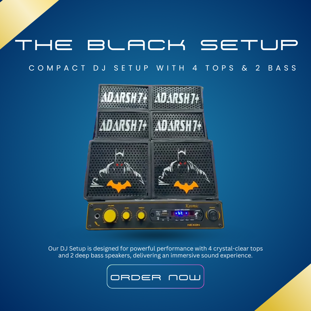 THE BLACK SETUP - 4 TOP 2 BASS