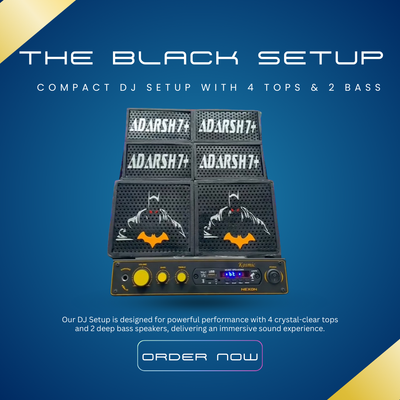 THE BLACK SETUP - 4 TOP 2 BASS